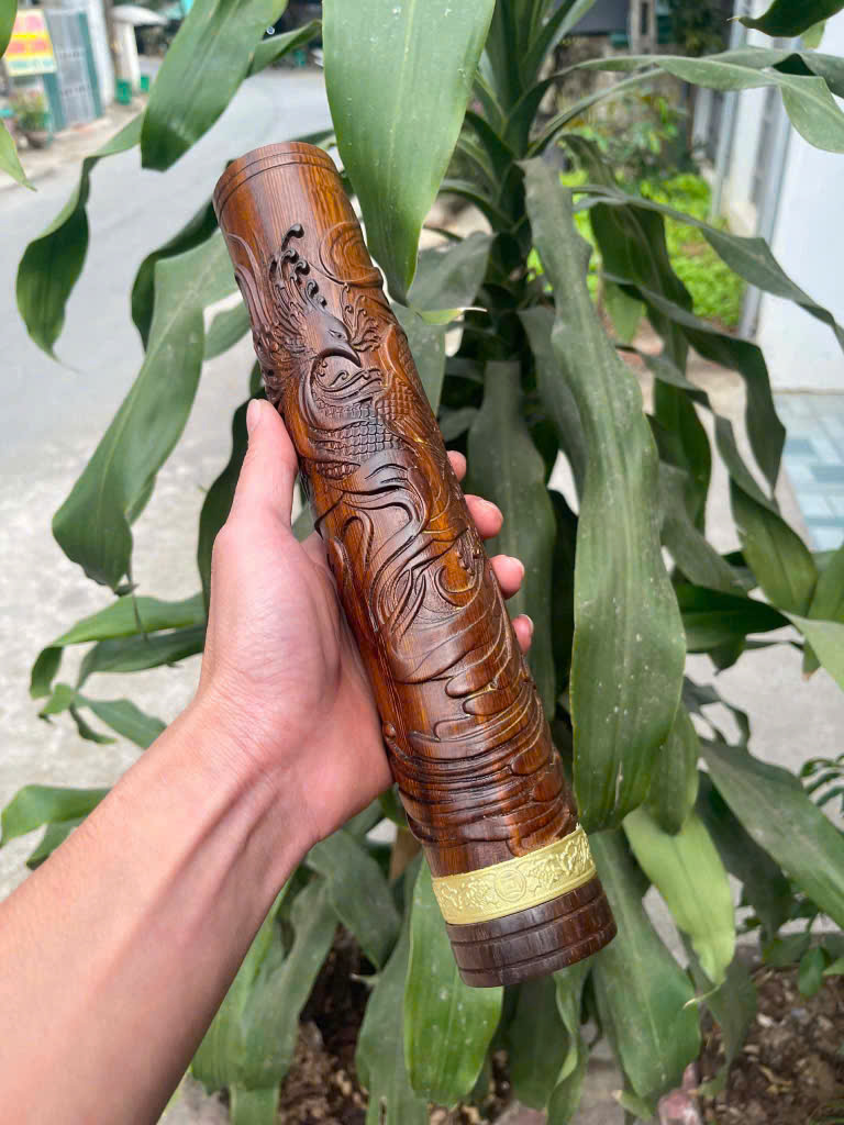 650k kèm bao rút âm gỗ đục tay